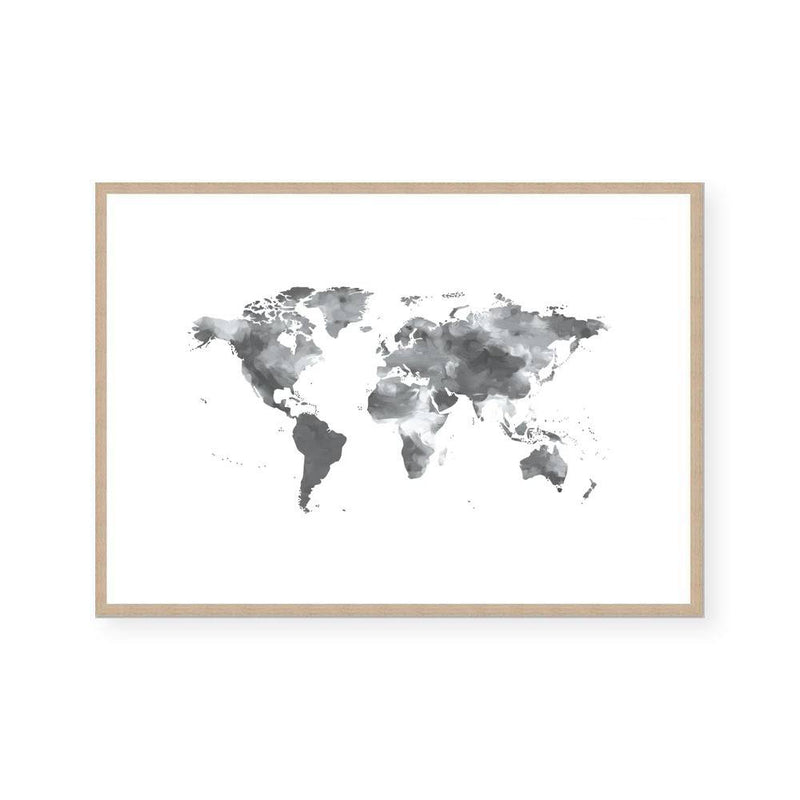 Map Of The World | Art Print