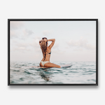 Surf At Sunset | Canvas Print