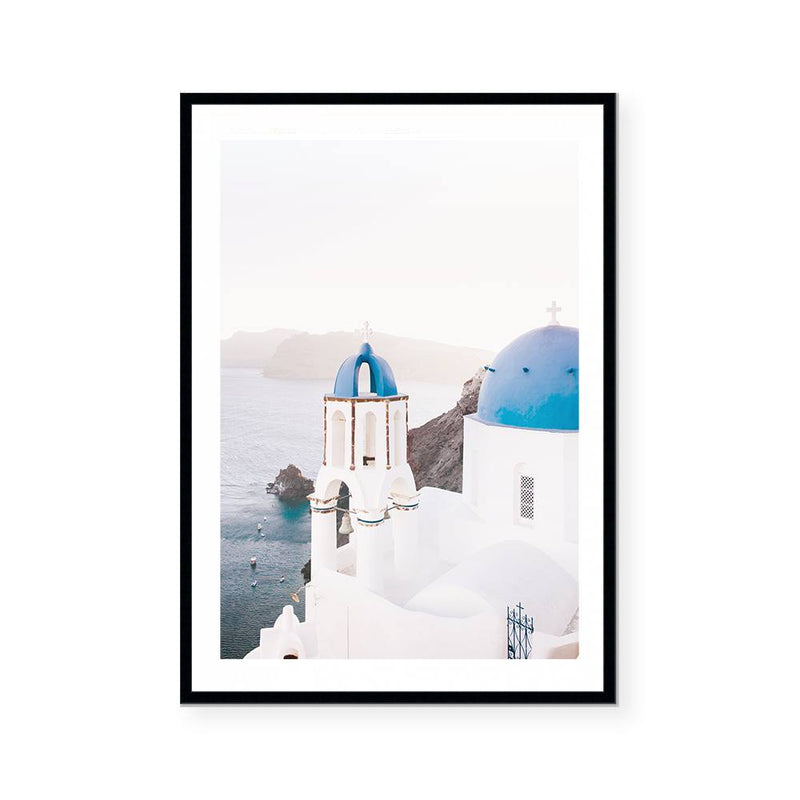 Santorini Sea | Art Print