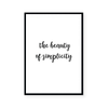 Simplicity | Art Print