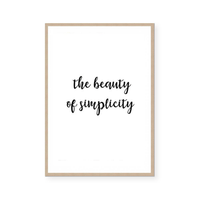 Simplicity | Art Print