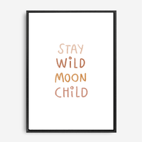 1 - STAY WILD MOON CHILD CANVAS