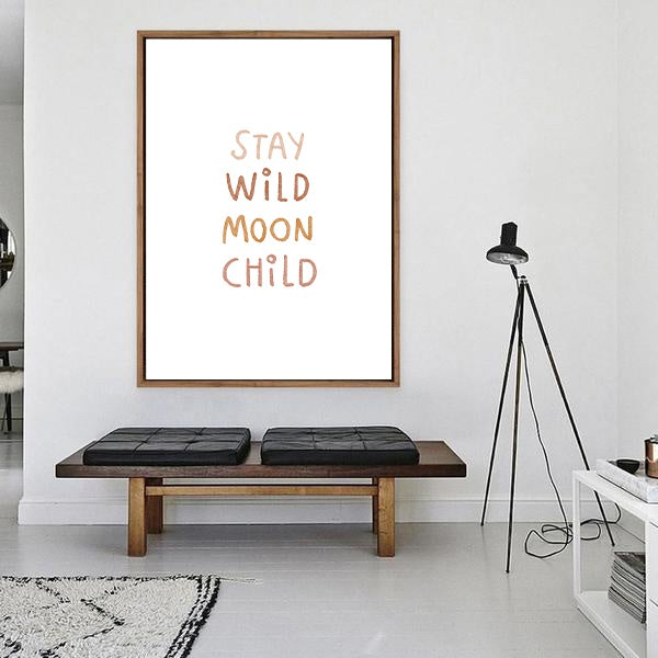 1 - STAY WILD MOON CHILD CANVAS