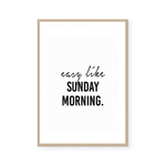 Sunday Morning | Art Print