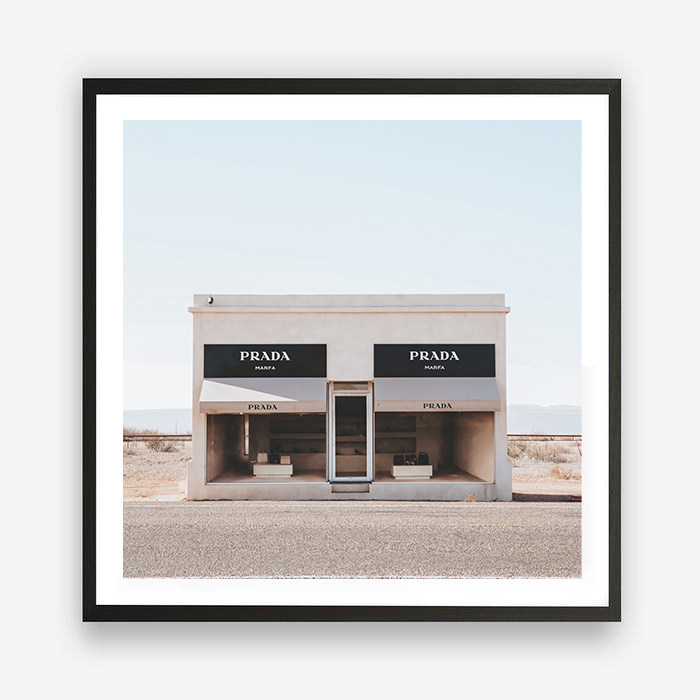 Prada Marfa | Square | Art Print