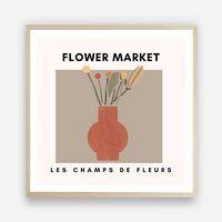 Flower Market | Square | Art Print