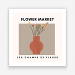 Flower Market | Square | Art Print