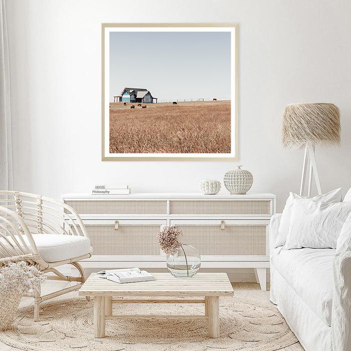 Australian Farmland | Square | Art Print