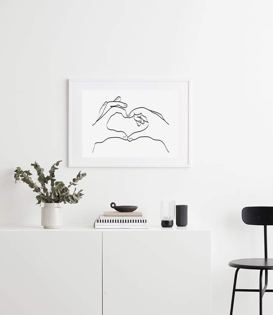Love | Line Art | Art Print
