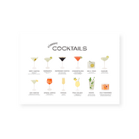Classic Cocktails | Art Print