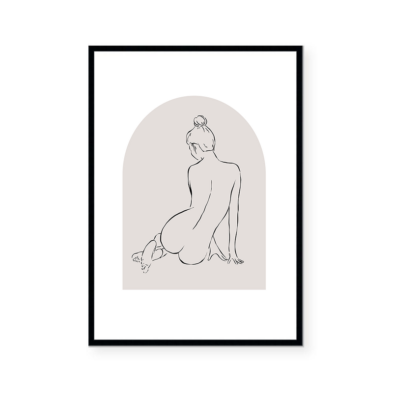 Sayla | Line Art | Art Print