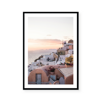 Santorini Sunset | Art Print