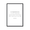 Kindness | Mark Twain | Art Print