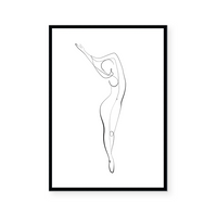 Arielle | Line Art | Art Print