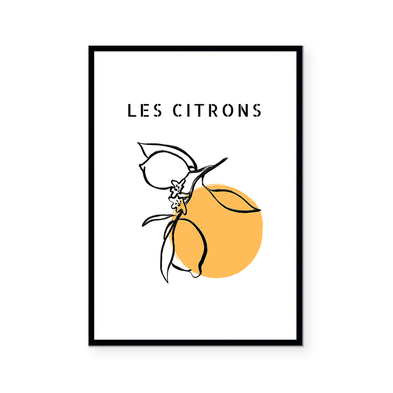 Les Citrons I | Art Print