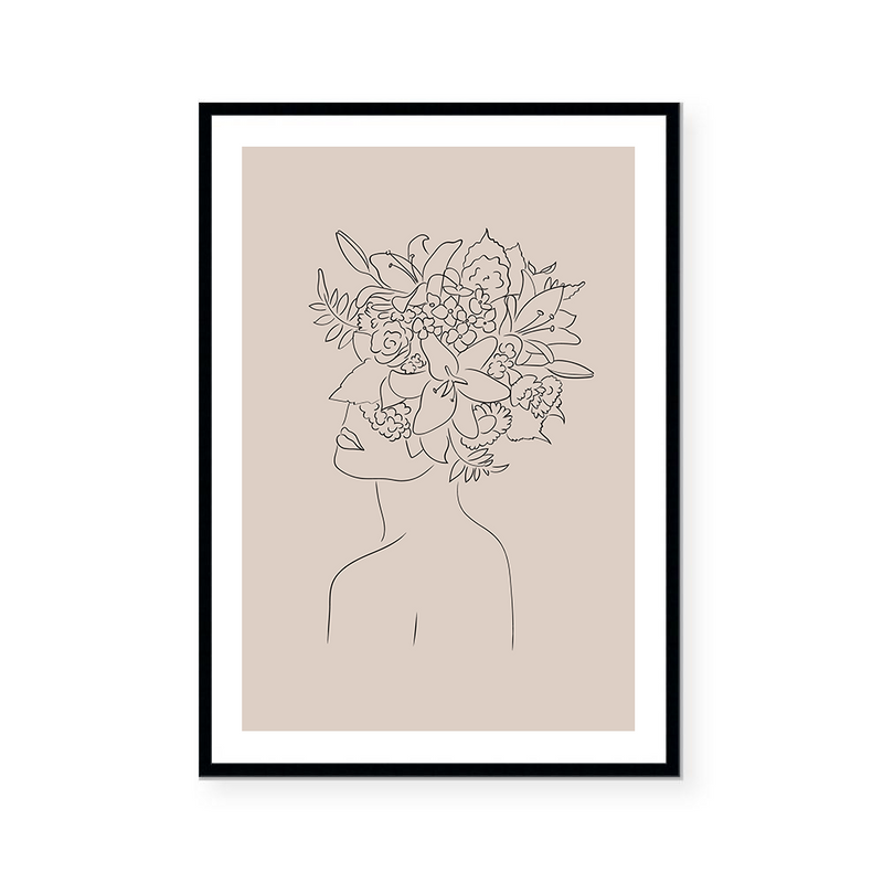 Cash | Line Art | Art Print