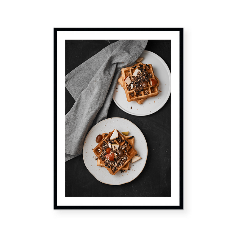 Homemade Waffles | Art Print