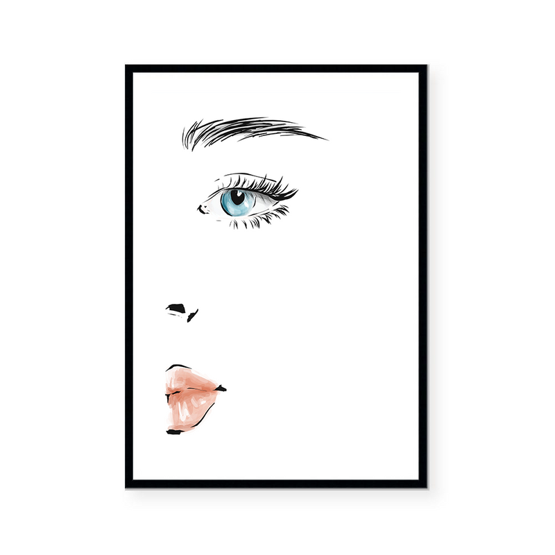 Eyelashes | Art Print