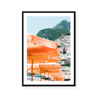 Positano Umbrella | Art Print