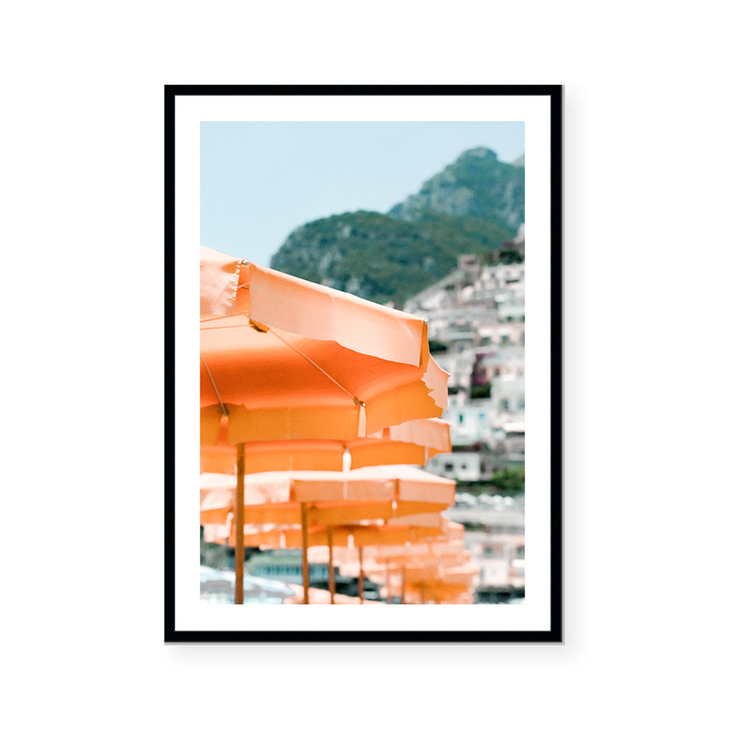 Positano Umbrella | Art Print