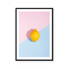 Abstract Lemon | Art Print