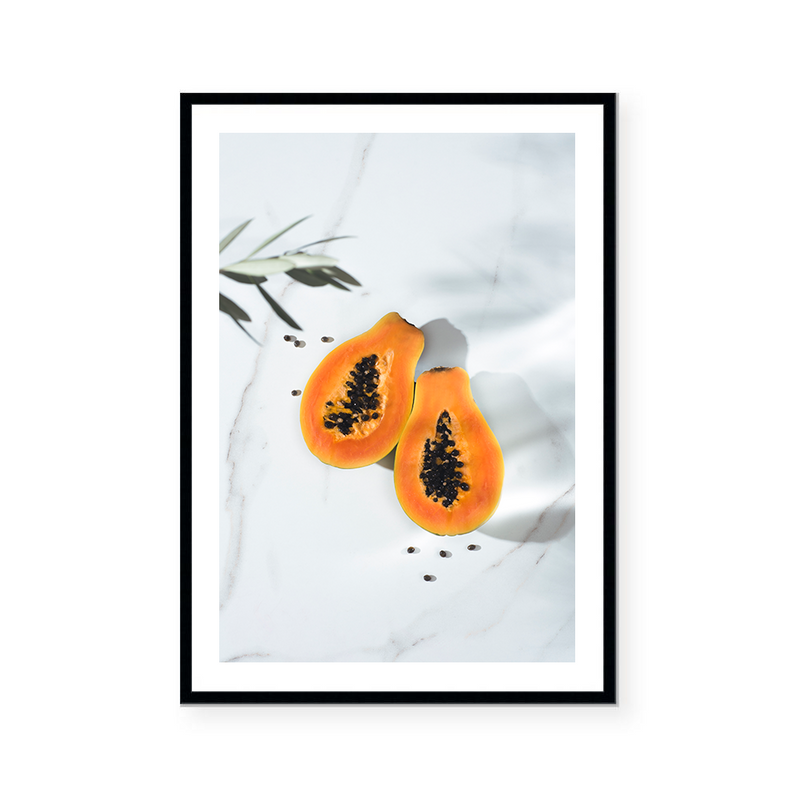 Exotic Papaya | Art Print