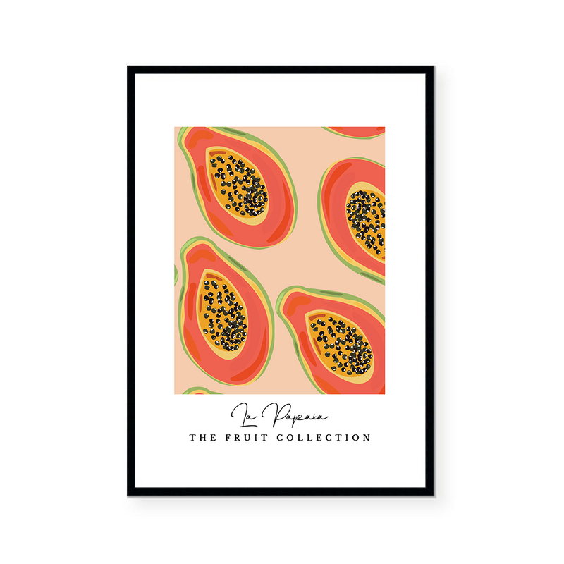 Papaya | The Fruit Collection | Art Print