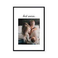 Custom Best Mum | Art Print