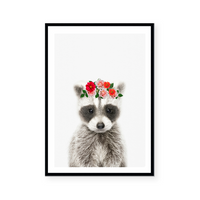 Baby Raccoon | Art Print