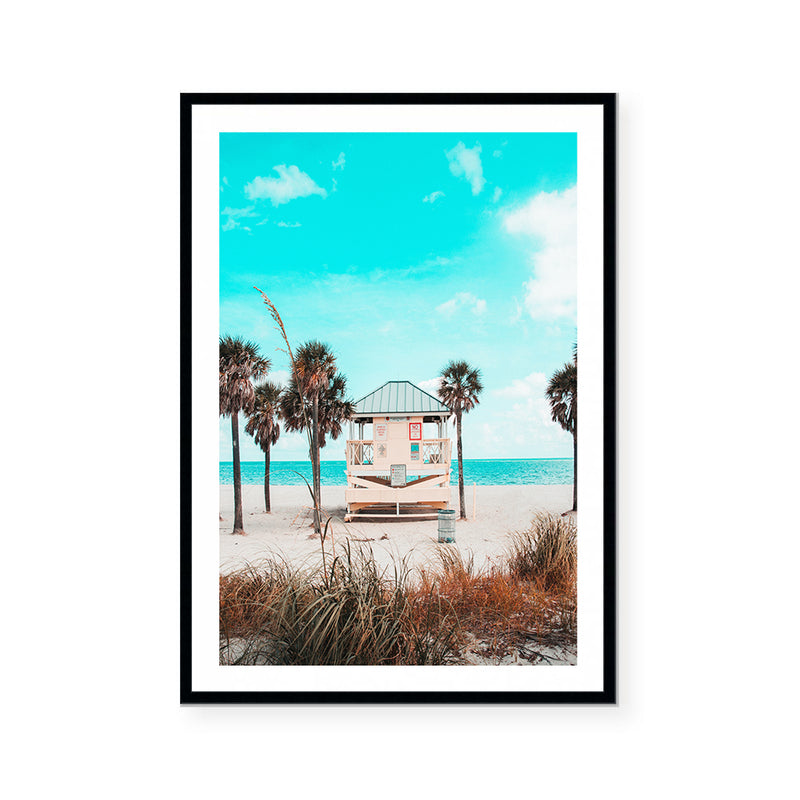 Beach Hut | Art Print