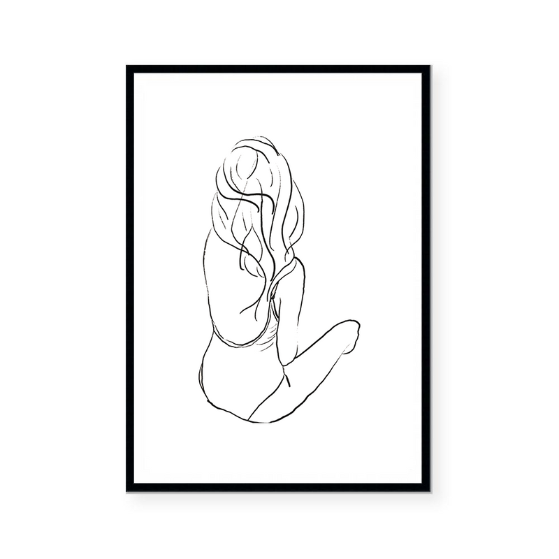 Jelica | Line Art | Art Print