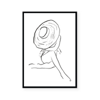 Cilla | Line Art | Art Print