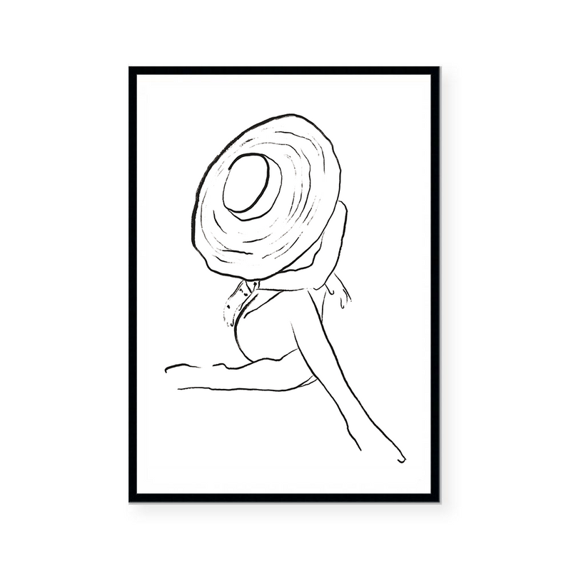 Cilla | Line Art | Art Print