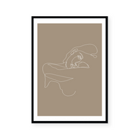 Aggie | Line Art | Art Print