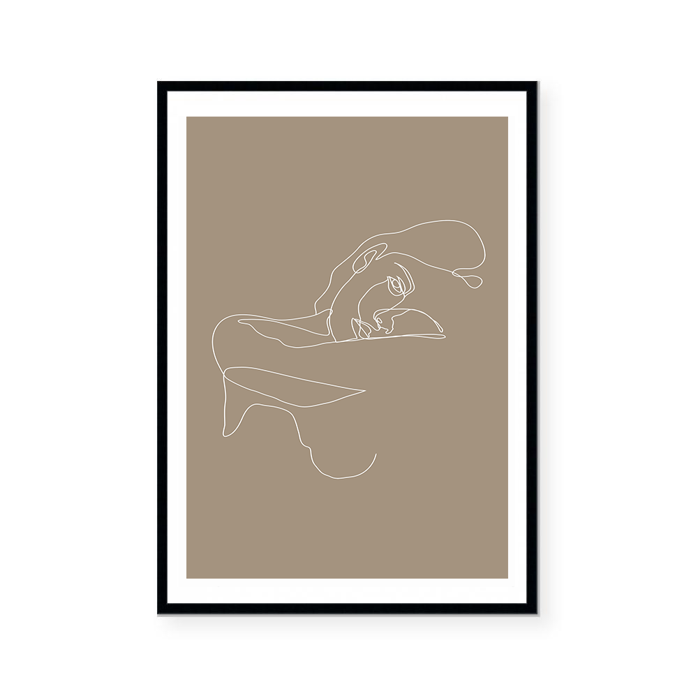 Aggie | Line Art | Art Print
