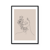 Melany | Line Art | Art Print