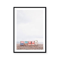 Beach Chairs | Art Print