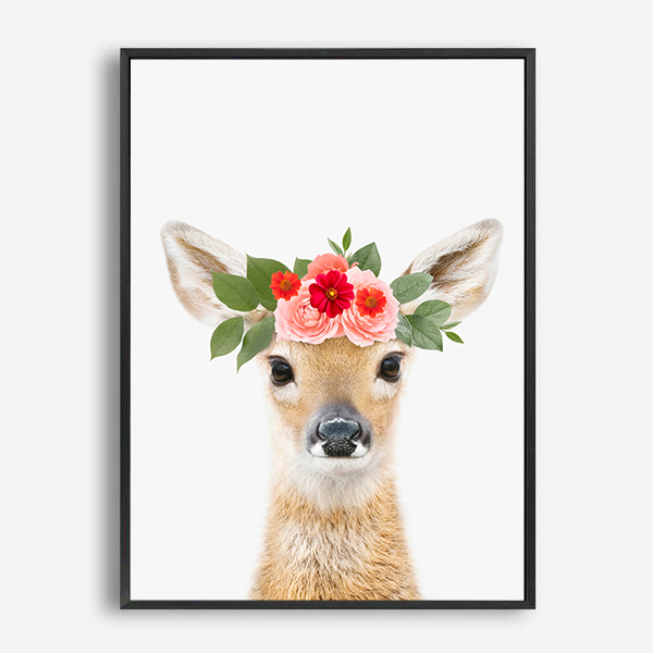 Baby Deer | Canvas Print