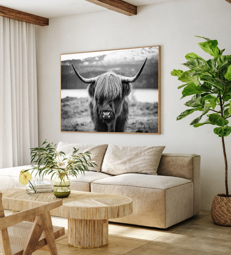 Highlander | B&W | Art Print