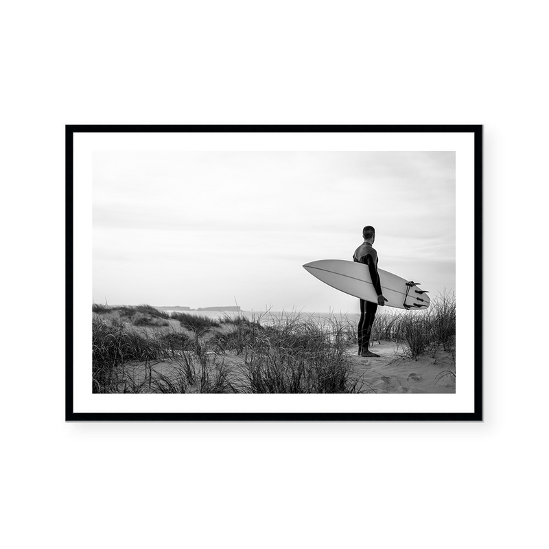 Beach Days | B&W | Art Print