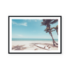 Surfboard | Tropical Beach | Art Print