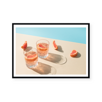 Slices Of Grapefruit | Art Print