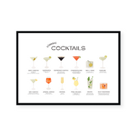 Classic Cocktails | Art Print