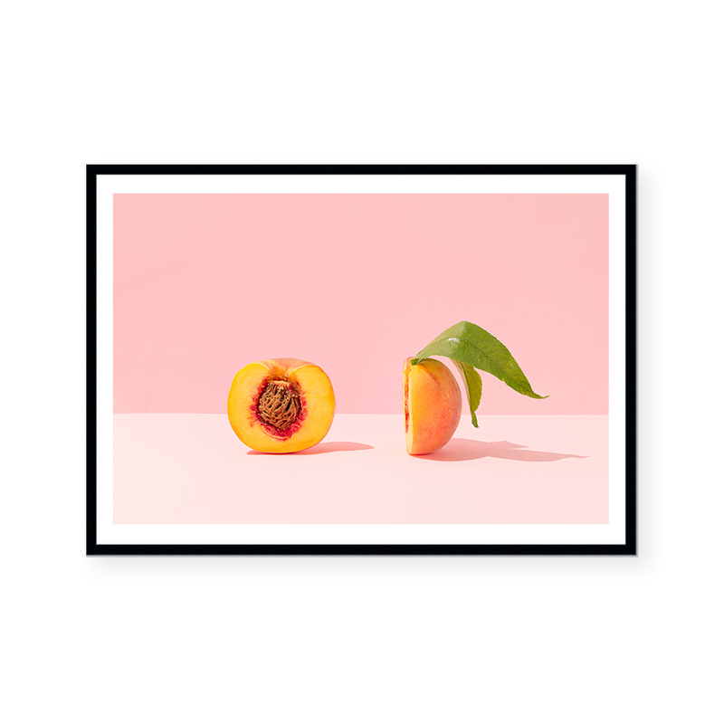 Fresh Peach Slices | Art Print