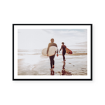 Surfing Friends | Art Print