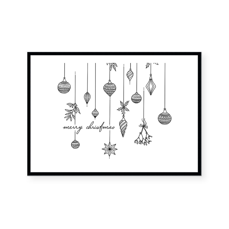 Merry Christmas | Art Print