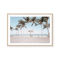 Vintage Beach Signs | Art Print