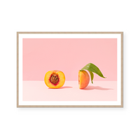 Fresh Peach Slices | Art Print