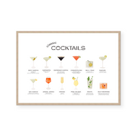 Classic Cocktails | Art Print