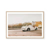 White Car In Paris | Art Print